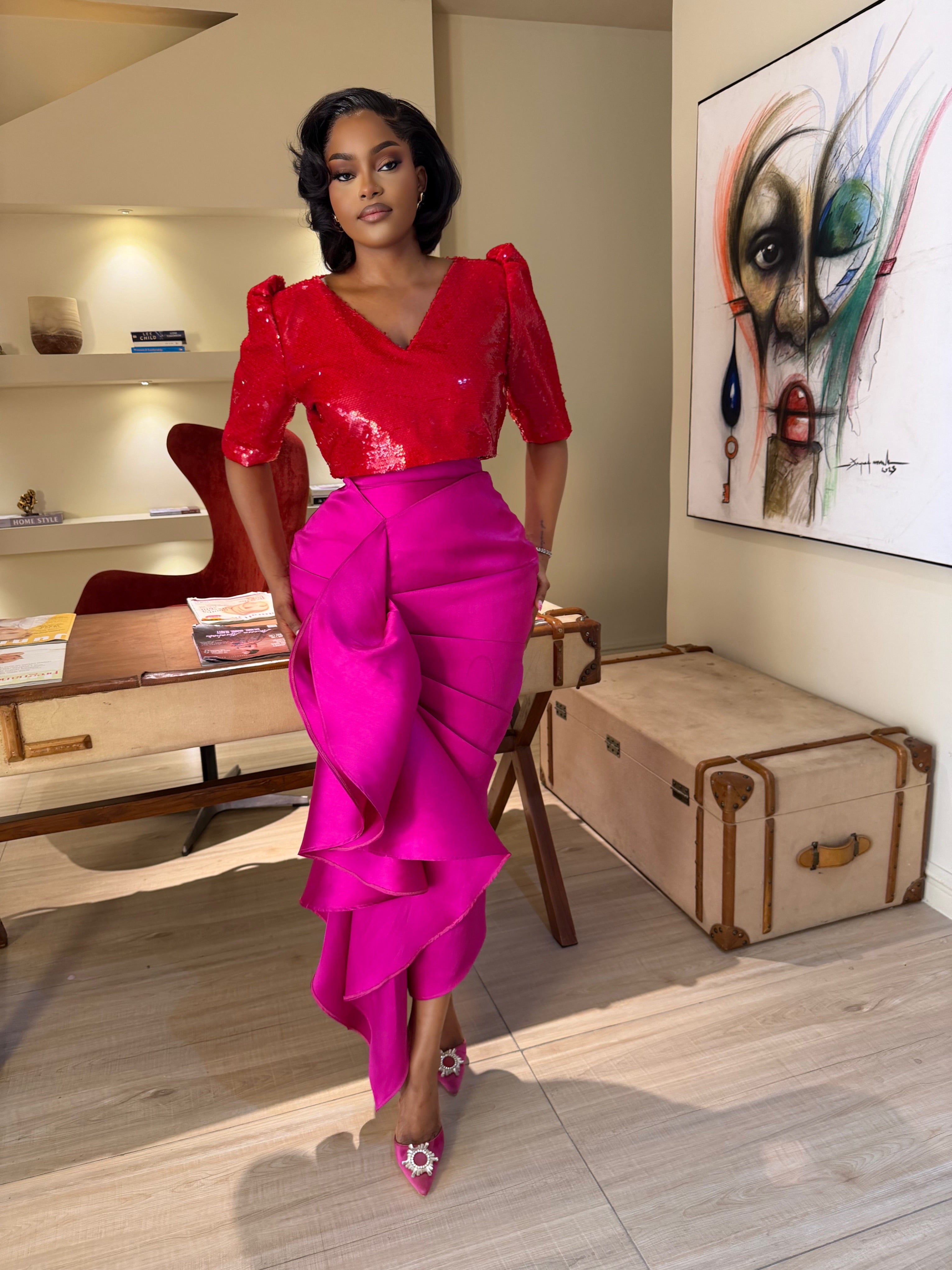 Madrid Top X Shalom Skirt