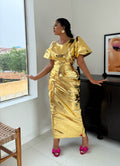 Gold Sparrow Dress