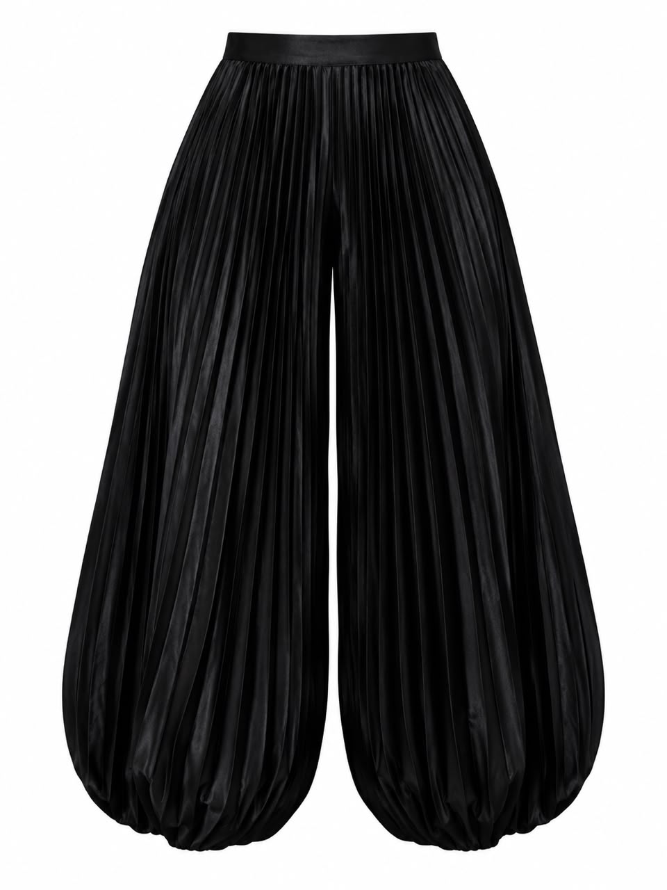 Velour Barrel Pants