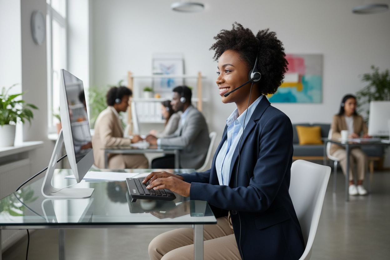 african customer service representative 